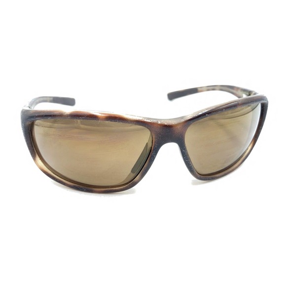 Maui Jim Other - Maui Jim Tortoise Brown Rectangle Wrap Sunglasses Brown Lens 125 Designer Sports